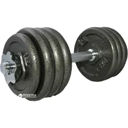 Гантель наборная LiveUP DUMBELL SET черный 20кг 1шт. LS2311-20 - Robinzon.ua
