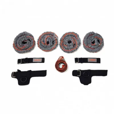 Набор для тренировок LiveUP STRIKER TRAINING SYSTEM черный, оранжевый 9 предметов LS3666 - Robinzon.ua