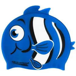 Шапка для плавання Aqua Speed ZOO NEMO 5757 Синя рибка (115-10-nemo) - Robinzon.ua