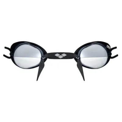 Очки для плавания Arena SWEDIX MIRROR Черный, Серебристый взрослые OSFM (92399-055) - Robinzon.ua