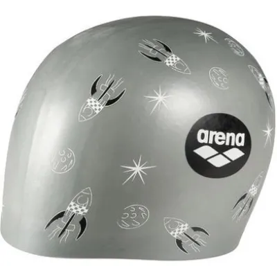 Шапка для плавання Arena POOLISH MOULDED ракети срібло Уні OSFM 1E774-211 - Robinzon.ua