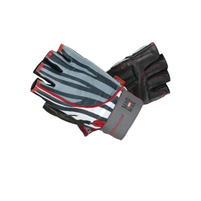 Рукавички для фітнесу та важкої атлетики MadMax MFG-911 Nine-eleven Zebra B&amp;W zebra M - Robinzon.ua