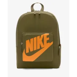 Рюкзак Nike Y NK CLASSIC BKPK темно-зеленый, оранжевый Дет 38 х 28 х 13 см BA5928-368 - Robinzon.ua