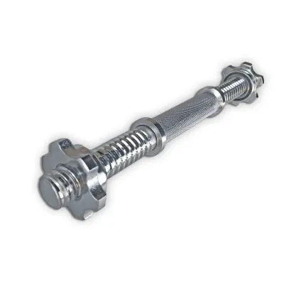 Гантельний гриф  EasyFit 35 см, &Oslash; 28 мм хромований - Robinzon.ua