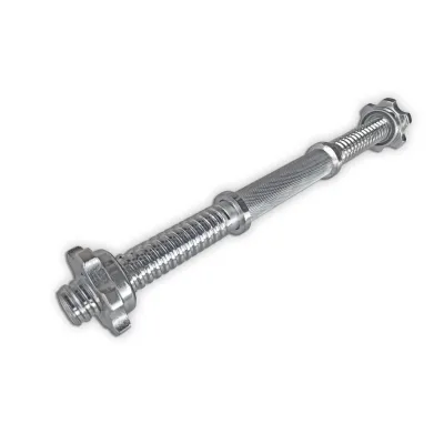 Гантельний гриф EasyFit 40 см &Oslash; 28 мм хромований - Robinzon.ua