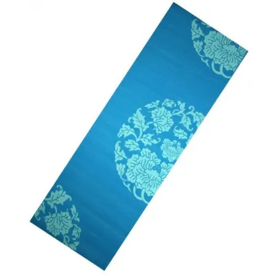 Йога-коврик PVC PRINTED YOGA MAT Голубой 173х61х0.6см (LS3231C-06b) - Robinzon.ua