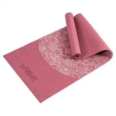 Йога-коврик PVC PRINTED YOGA MAT Фиолетовый 173х61х0.6см (LS3231C-06r) - Robinzon.ua
