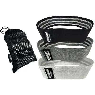 Набір тканинних гумок для фітнесу EasyFit 3 шт - Robinzon.ua