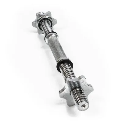 Гантельный гриф EasyFit 45 см &Oslash; 25 мм хромированный - Robinzon.ua