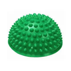 Півсфера масажна кіндербол EasyFit 15 см жорстка зелена - Robinzon.ua