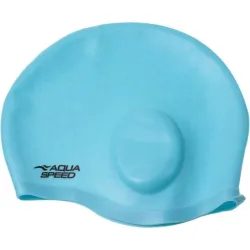 Шапочка для плавання Aqua Speed EAR CAP Comfort 9892 бірюзовий OSFM 289-02 - Robinzon.ua