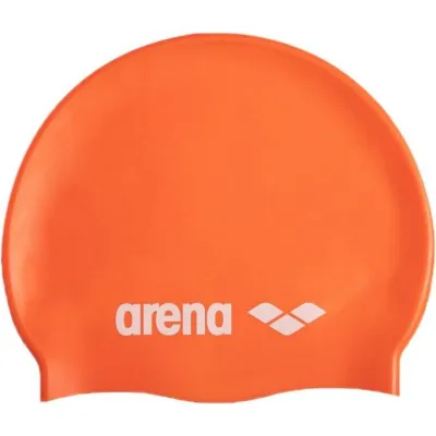 Шапочка для плавания Arena CLASSIC SILICONE Оранжевый OSFM (91662-106) - Robinzon.ua
