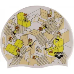 Дитяча шапочка для плавання Arena PRINT JR Мультиколор OSFM (94171-237) - Robinzon.ua