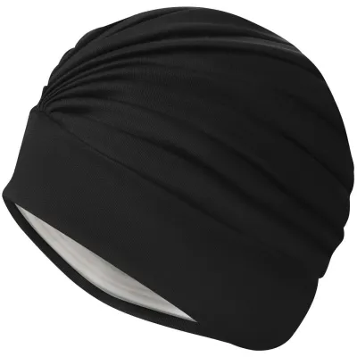 Шапочка для плавання Aqua Speed TURBAN CAP 9730 Чорний OSFM (245-07) - Robinzon.ua
