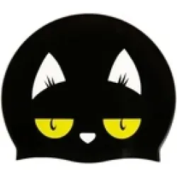 Дитяча Шапка для плавання Aqua Speed KIDDIE 60649 Чорний, Принт OSFM (142-07) - Robinzon.ua