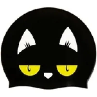 Дитяча Шапка для плавання Aqua Speed KIDDIE 60649 Чорний, Принт OSFM (142-07) - Robinzon.ua