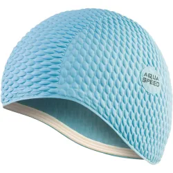 Шапка для плавания Aqua Speed BOMBASTIC 104-2 Светло-Голубая (5908217645517) - Robinzon.ua