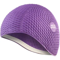 Шапка для плавания Aqua Speed BOMBASTIC TIC-TAC 5719 (117-09) фиолетовый Уни OSFM (5908217657190) - Robinzon.ua