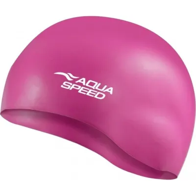 Шапка для плавания Aqua Speed MONO 6203 (111-29) темно-розовый Уни OSFM (5908217662033) - Robinzon.ua