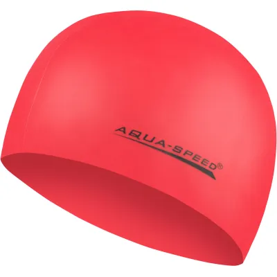 Шапка для плавания Aqua Speed MEGA 100-31 Красная (5908217635587) - Robinzon.ua