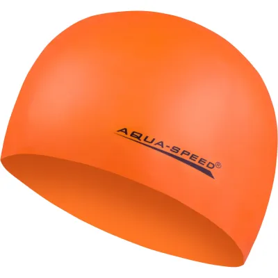 Шапка для плавання Aqua Speed MEGA 100-75 Помаранчева (5908217635594) - Robinzon.ua