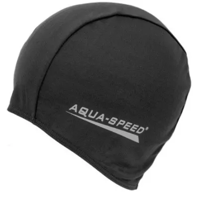 Шапка для плавання Aqua Speed POLYESTER CAP 5762 (091-07) чорний Уні(5908217657626) - Robinzon.ua
