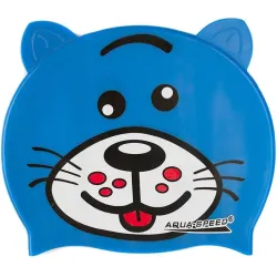 Шапка для плавання Aqua Speed ZOO DOG 5760 Синій рекс (5908217657602) - Robinzon.ua