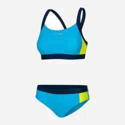 Жіночий купальник Aqua Speed 460-284 34 XS Блакитний/Жовтий/Чорний (5908217671097) - Robinzon.ua