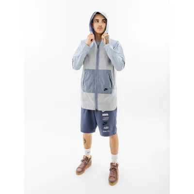 Чоловіча Куртка Nike M NSW SPU WVN JKT Блакитний  XL (7dFJ5250-412 XL) - Robinzon.ua