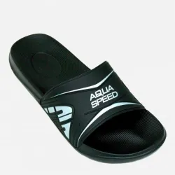 Шлепанцы Aqua Speed DAKOTA 6806 черный, серебристый 41 размер 516-07 41 - Robinzon.ua