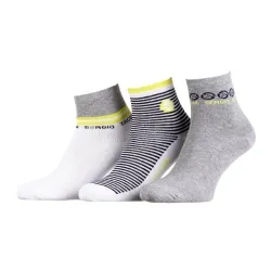 Шкарпетки Sergio Tacchini 3-pack 36-41 white/gray 13150194-1 - Robinzon.ua
