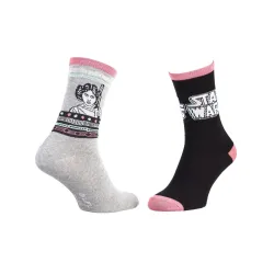 Шкарпетки Star Wars Star Wars Princess Leia 2P 1-pack 35-41 gray/black 13896920-1 Шкарпетки Star Wars Star Wars Princess Leia 2P 1-pack 35-41 gray/black 13896920-1 - Robinzon.ua