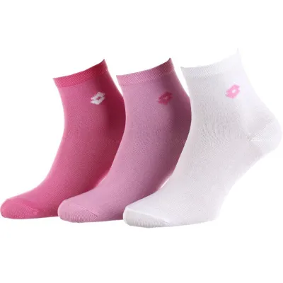 Носки Lotto 3-pack 36-41 white/pink 11510214-2 - Robinzon.ua