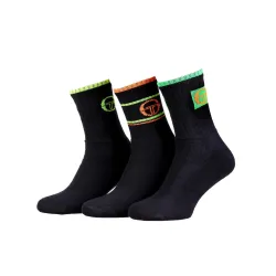 Шкарпетки Sergio Tacchini 3-pack 35-37 black 13520106-2 - Robinzon.ua