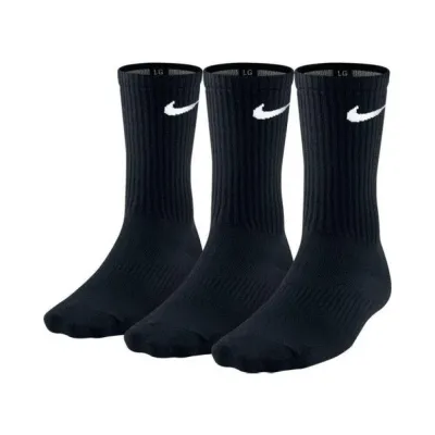 Шкарпетки Nike Lightweight Crew 3-pack black — SX4704-001 - Robinzon.ua