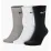 Шкарпетки Nike 3-pack black/gray/white — SX4508-965 - Robinzon.ua