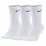 Шкарпетки Nike Everyday Lightweight Crew 3-pack white — SX7676-100 - Robinzon.ua