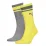 Шкарпетки Puma Unisex Crew Regular Stripe 2-pack gray/yellow — 261058001-003 - Robinzon.ua