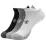 Шкарпетки UA Heatgear No Show 3pk Чорний Білий Сірий 3 пари Уні M (1346755-035) - Robinzon.ua