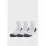 Носки UA Performance Tech 3pk Qtr Белый Уни M (1379510-100 M) - Robinzon.ua