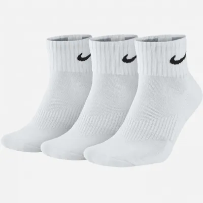 Шкарпетки Nike Cushioned ankle white M (38-42) SX4926-101 M - Robinzon.ua