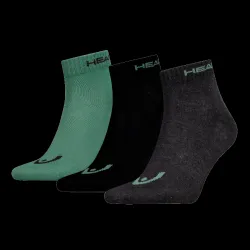 Носки Head Quarter Unisex 3-pack 35-38 green/black/gray 761011001-164 Носки Head Quarter Unisex 3-pack 35-38 green/black/gray 761011001-164 - Robinzon.ua
