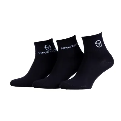 Шкарпетки Sergio Tacchini 3-pack 38-41 black 13511506-1 - Robinzon.ua