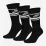 Мужские Носки Nike U NK NSW EVERYDAY ESSENTIAL CR 3PR черный Уни 42-46 DX5089-010 42-46 - Robinzon.ua