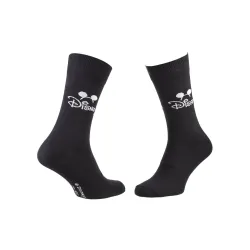 Шкарпетки Disney Mickey Disney Logo And Mickey Ear 1-pack 43-46 black 93154962-2 - Robinzon.ua