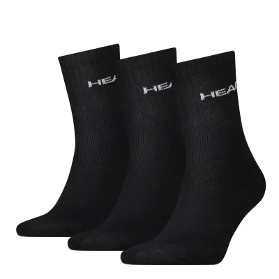 Шкарпетки Head Short Crew Unisex 3-pack 35-38 black 771026001-200 - Robinzon.ua