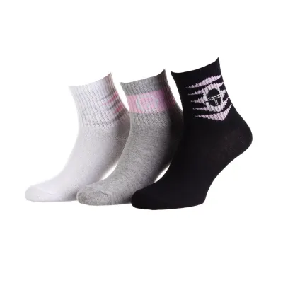 Шкарпетки Sergio Tacchini 3-pack 36-41 white/gray/black 13891762-1 - Robinzon.ua