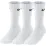 Шкарпетки Nike 3-pack 46-50 white SX4508-101 - Robinzon.ua