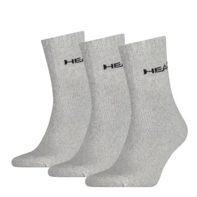 Шкарпетки Head Short Crew Unisex 3-pack 35-38 gray 771026001-400 - Robinzon.ua