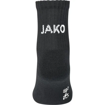 Шкарпетки Jako Sportsocken Kurz 3-pack 35-38 black 3943-08 - Robinzon.ua